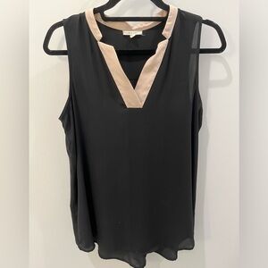 Black and Tan Top